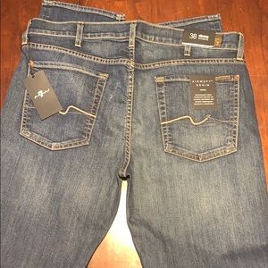 NEW WITH TAGS 7 for all mankind slimmy jeans